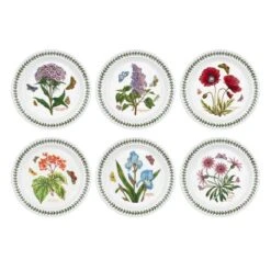Botanic Garden Set Of 6 Plates
