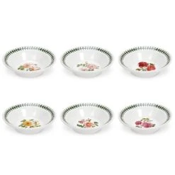 Botanic Roses Set Of 6 Cereal Bowls
