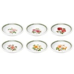 Botanic Roses Set Of 6 Bowls