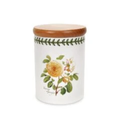 Botanic Roses Storage Jar, 14cm