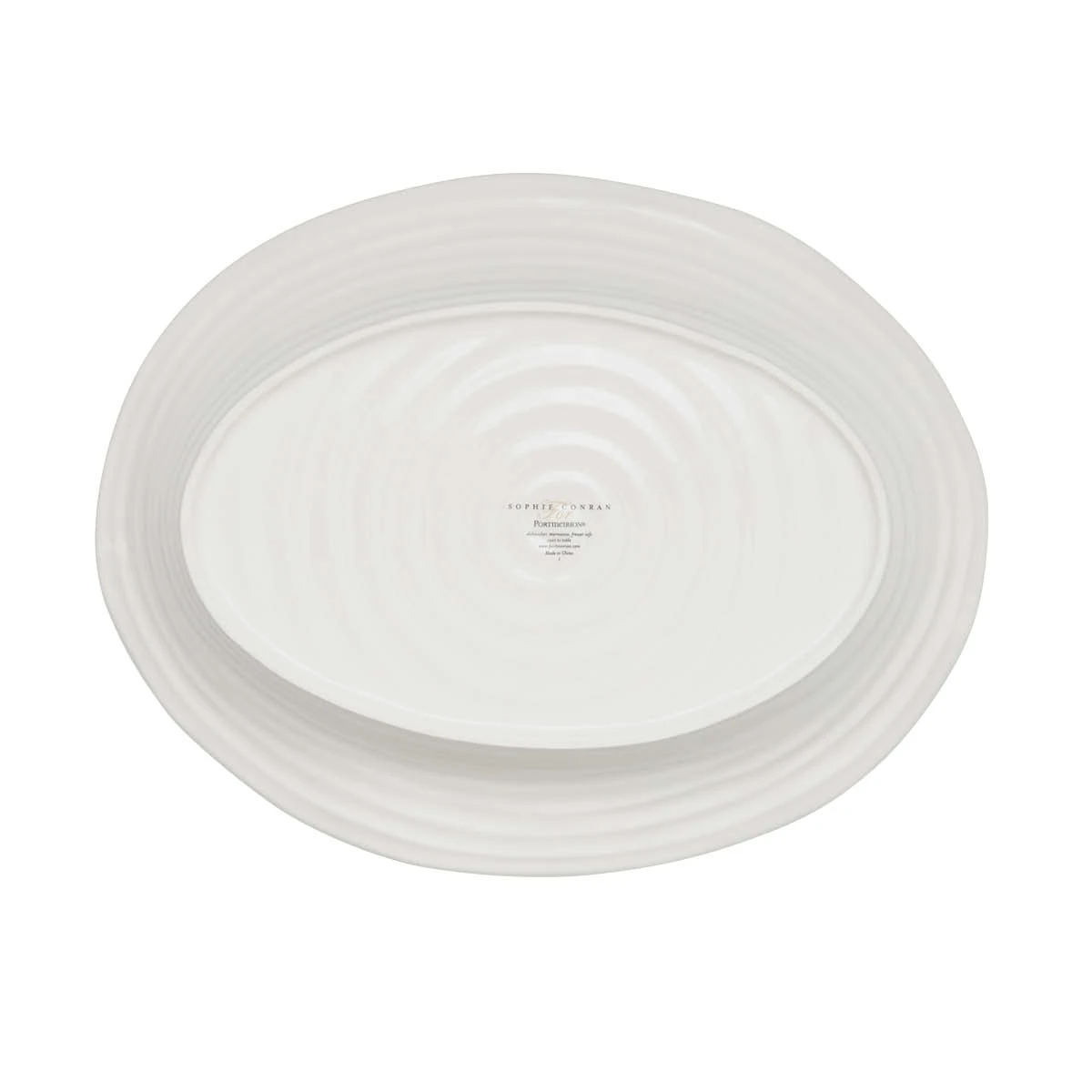 Sophie Conran Medium Oval Plate, White - Image 6