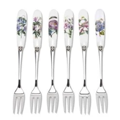 Botanic Garden Set Of 6 Pastry Forks