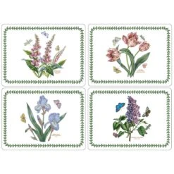 Botanic Garden Set Of 4 Large Placemats
