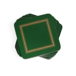 Classic Emerald Set Of 6 Coasters