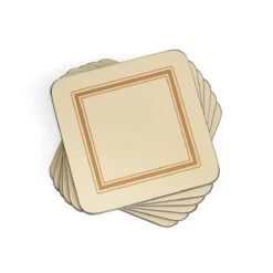 Classic Cream Set Of 6 Coasters