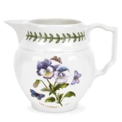 Botanic Garden Pansy 0.5pt Staffordshire Jug