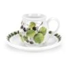 Pomona Blackberry Mocha Coffee Cup & Saucer