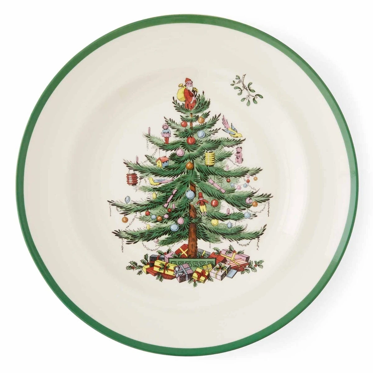 Spode Christmas Tree Set Of 4 Dinner Plates - Image 3