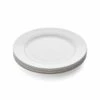 Serendipity Platinum Set Of 4 Dinner Plates