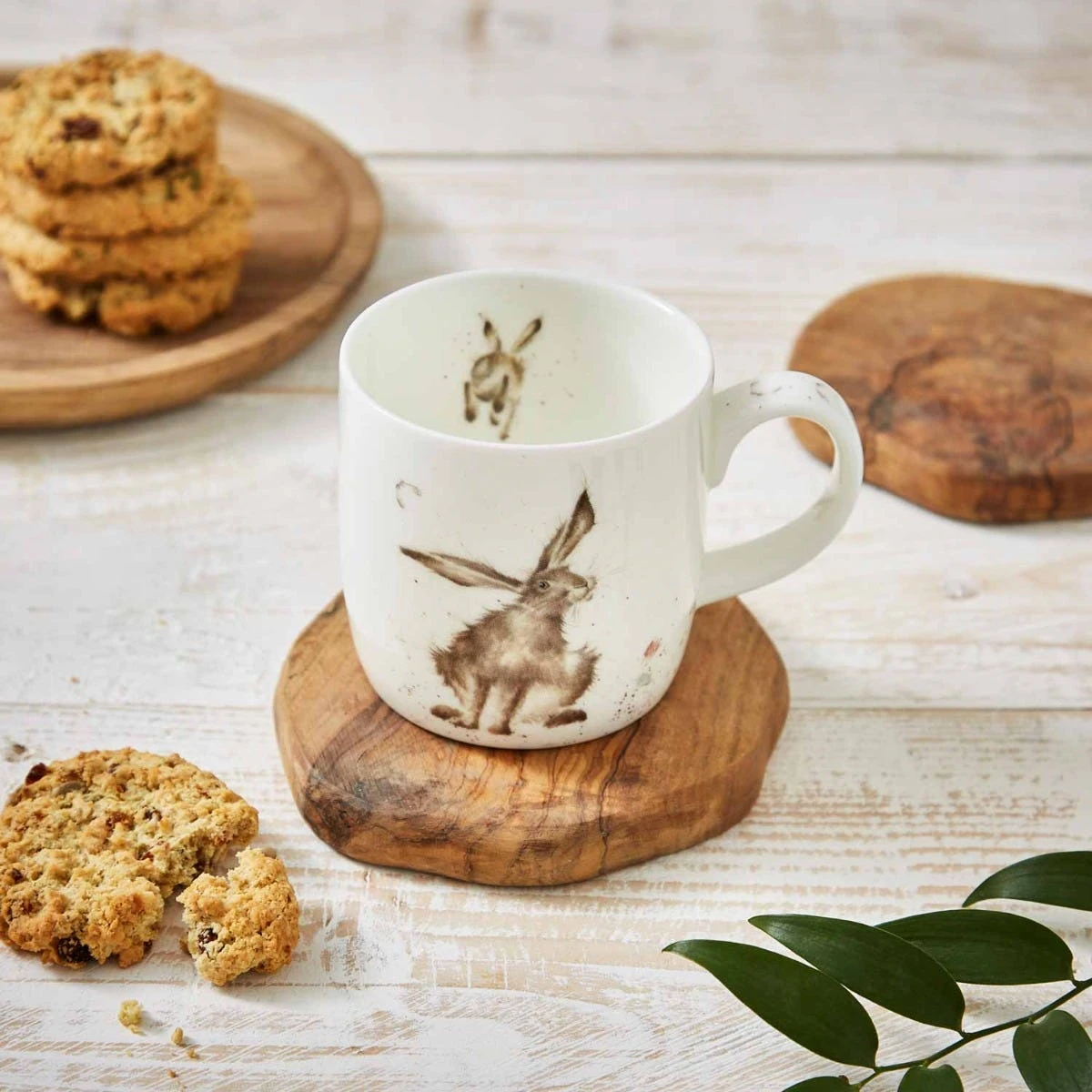 Wrendale Designs Good Hare Day Personalised Mug - Image 2