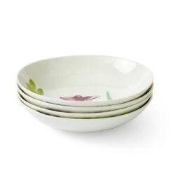 Water Garden Set Of 4 Pasta Bowls