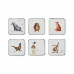 Wrendale Designs Set Of 6 Coasters