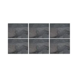 Midnight Slate Set Of 6 Placemats