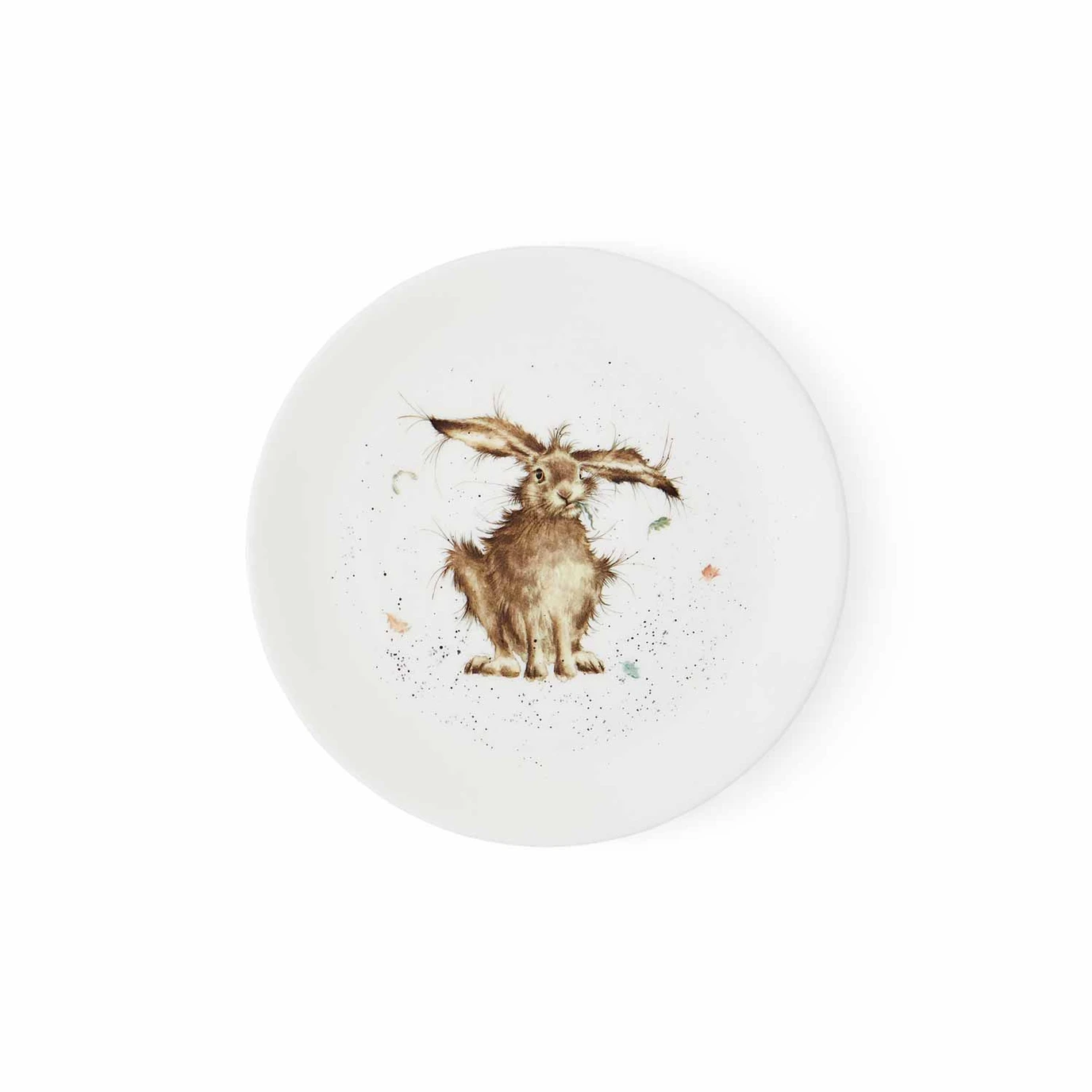 Wrendale Designs Hare Set Of 4 Coupe Plates - Image 3
