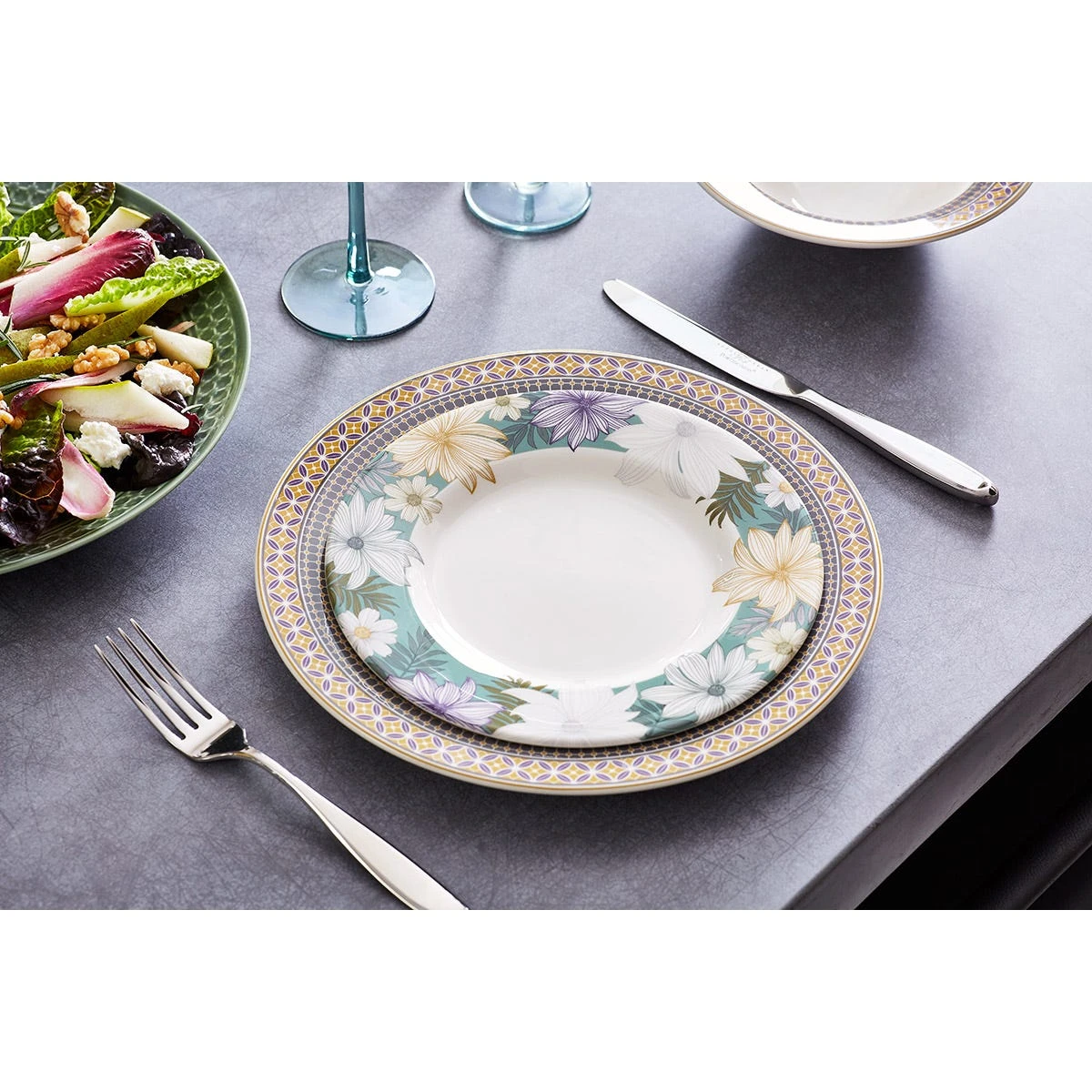 Atrium Geo Large Dinner Plate - Image 2