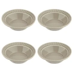 Botanic Garden Harmony 4 Cereal Bowls, Stone