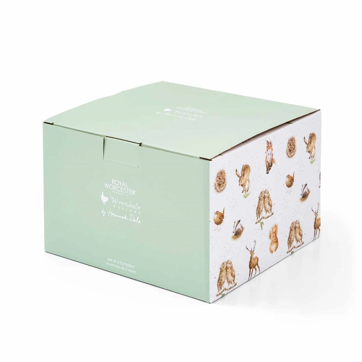 Wrendale Designs Set Of 4 Animal Tumblers - Image 4