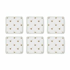 Wrendale Designs Bee Set Of 6 Coasters