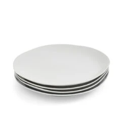 Sophie Conran Arbor 4 Dinner Plates, Grey
