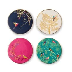 Sara Miller Chelsea Set Of 4 Ceramic Coasters