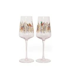 Sara Miller Chelsea Set Of 2 Wine Glasses