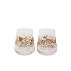 Sara Miller Chelsea Set Of 2 Tumblers