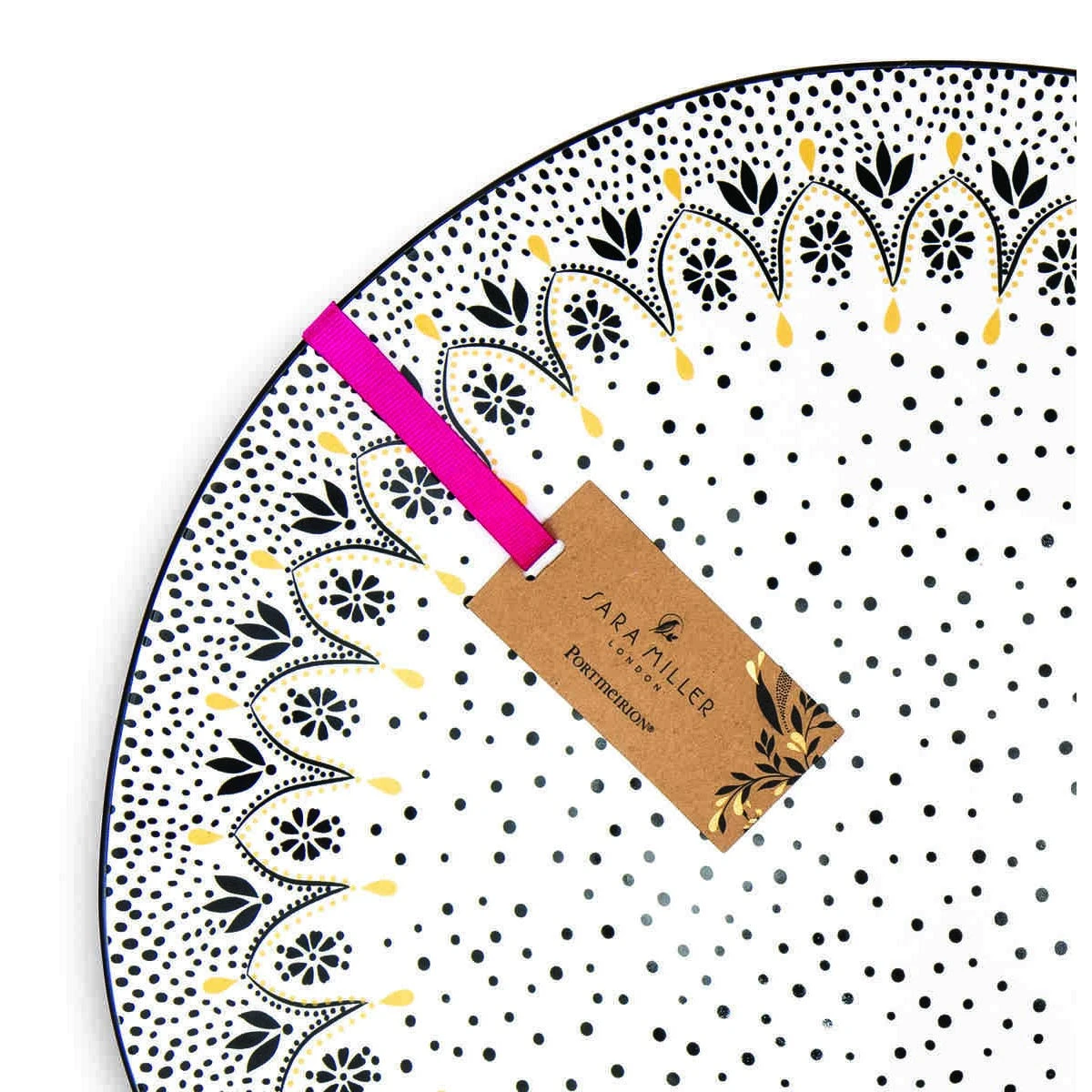 Sara Miller Artisanne Noir Large Serving Bowl - Image 4