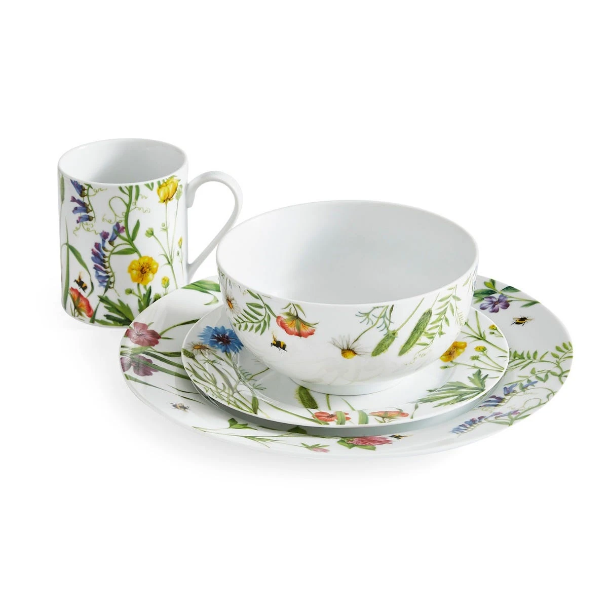 Portmeirion Home 16 Piece Set, Bumble Bee - Image 3