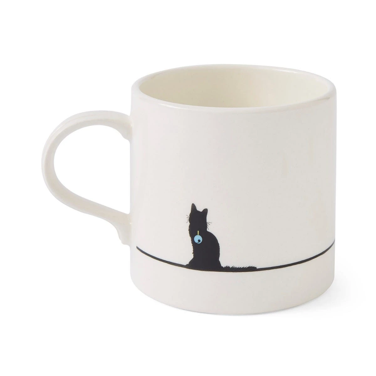 Mug Meirion Silhouette Cat Mug - Image 6