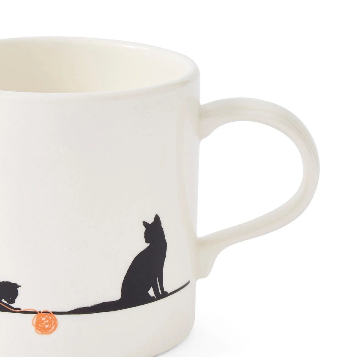 Mug Meirion Silhouette Cat Mug - Image 3