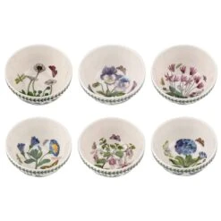 Botanic Garden Set Of 6 Stacking Bowls, 14cm