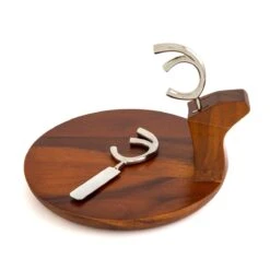 Nambé Reindeer Platter With Spreaders