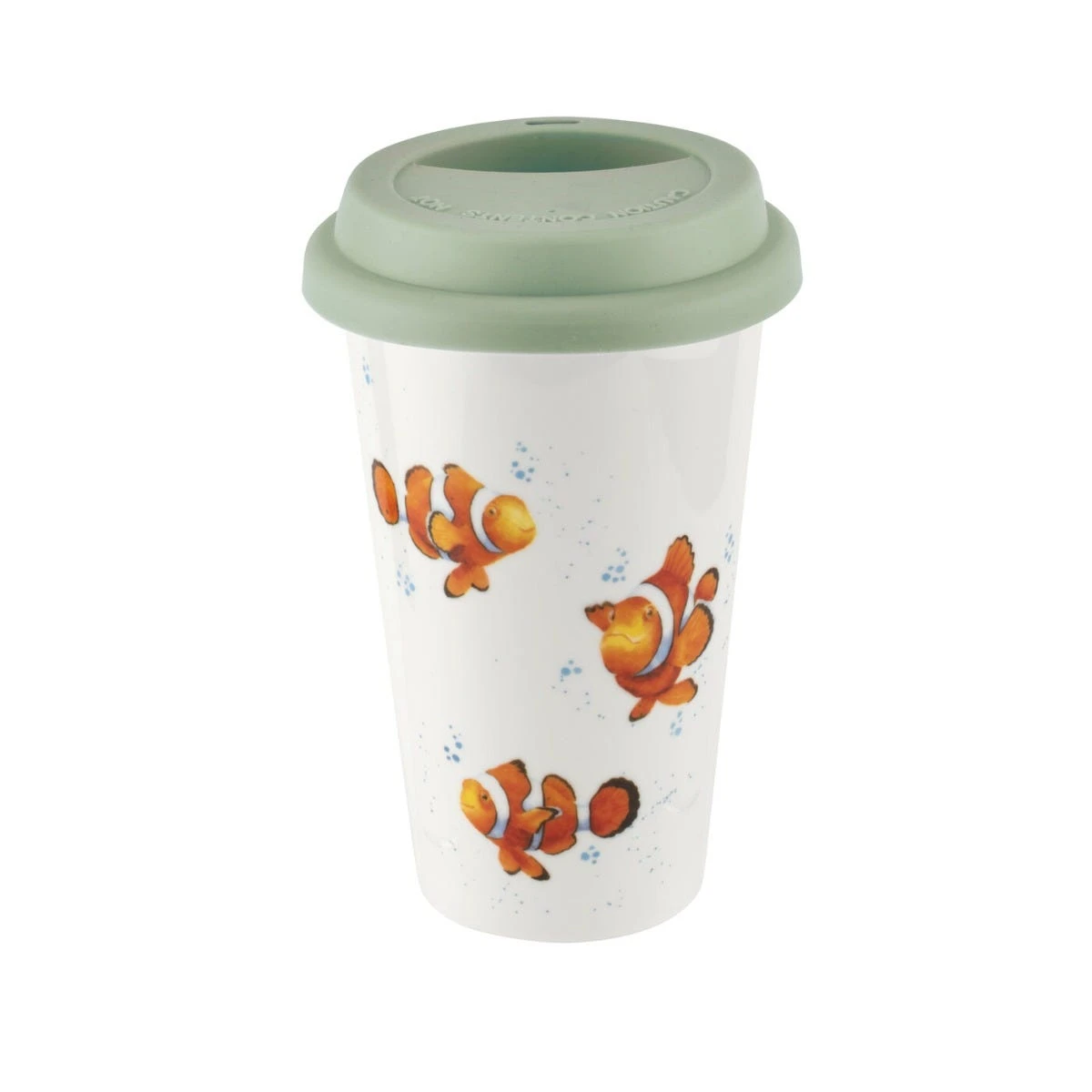 Royal Worcester Wrendale Designs Clown Fish Travel Mug - Image 2