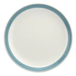 Portmeirion Westerly Turquoise 10.75 Inch Coupe Plate