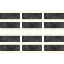 Mono Stripe Set Of 6 Coasters