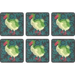 Zanzibar Set Of 6 Coasters