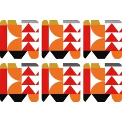 Go Bold Set Of 6 Coasters
