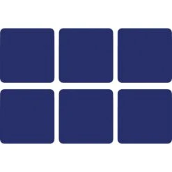 Harbour Blue Set Of 6 Coasters