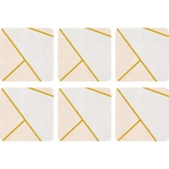 Urban Chic Set Of 6 Coasters