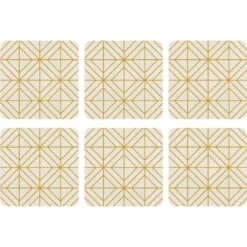 Luxe Set Of 6 Coasters