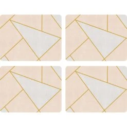 Urban Chic Set Of 4 Placemats