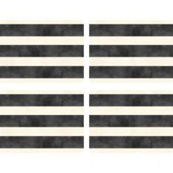 Mono Stripe Set Of 4 Large Placemats
