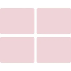 Flossy Set Of 4 Large Placemats