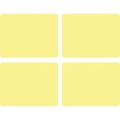 Sunny Set Of 4 Large Placemats