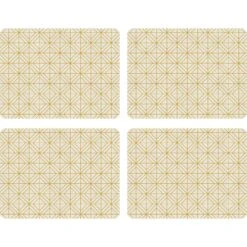 Luxe Set Of 4 Large Placemats