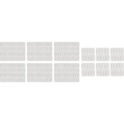 Eclipse Set Of 6 Placemats & Coaster Set